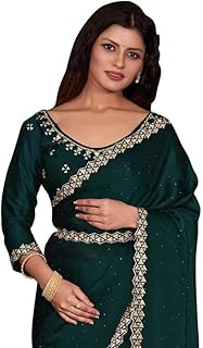 Womens Ready to wear mustard colored printed sati