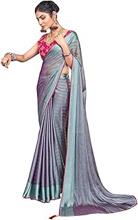 Womens Ready to wear blue colored woven designer 