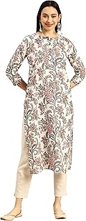 Womens Solid Viscose Straight Kurta Trouser With 