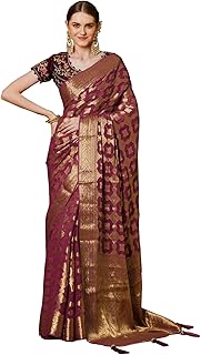 Womens Viscose Leheriya Printed Saree With Unstit