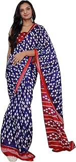 Womens Woven Design Kanjivaram Linen Saree With B