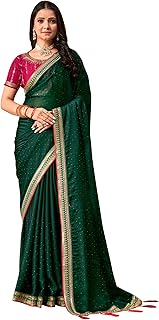 Womens Black Tussar Woven Design Saree