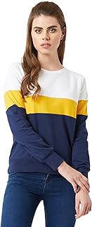 Womens Multicolor Super Soft Regular Round Neck Fu