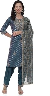 Womens Light Purple Organza Embroidered Saree With