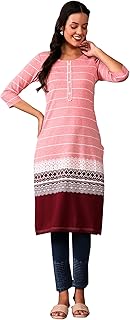 Womens Round Neck Embroidered Churidar Suit