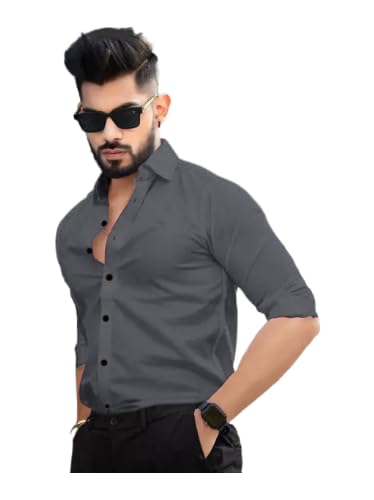 Pinkmint Cotton Spread Collar Long Sleeve Shirt 