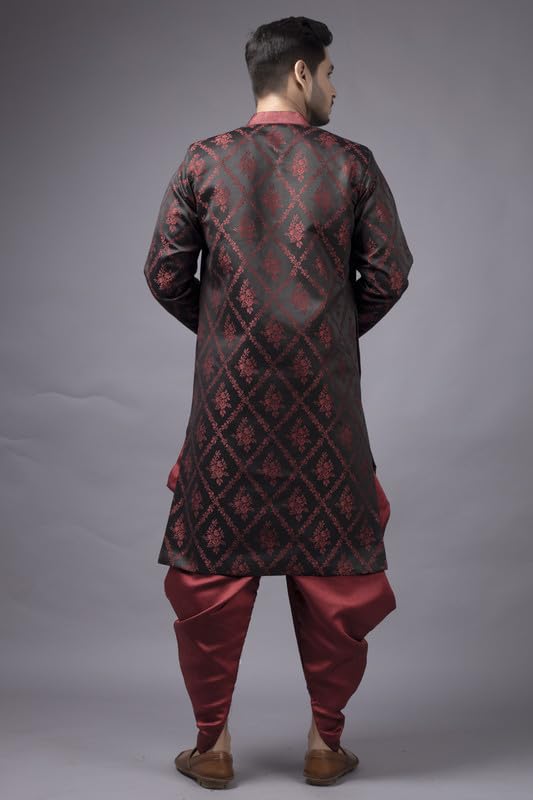 Ethnic Wear Wedding Sherwani & Dhoti Set