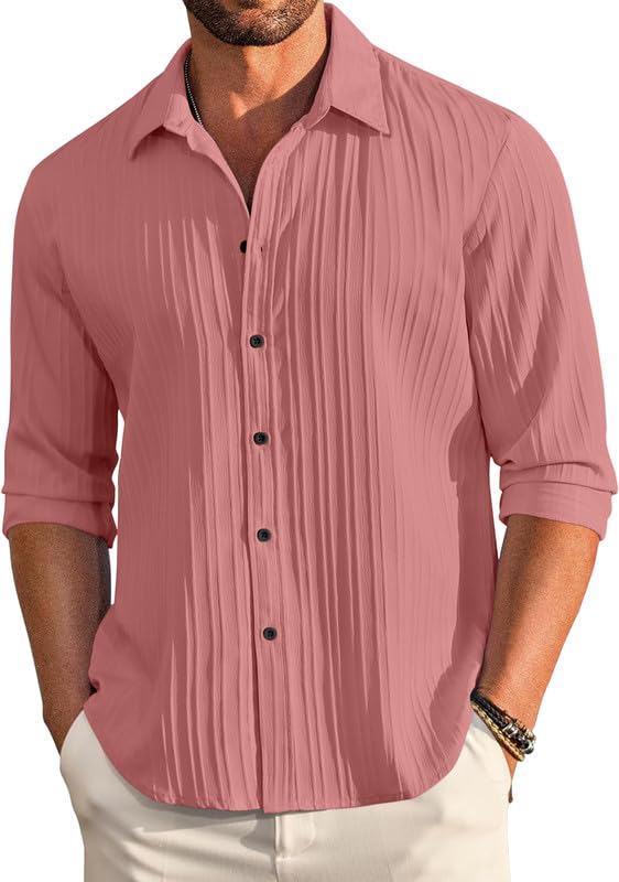 FINIVO FASHION Textured Shirts