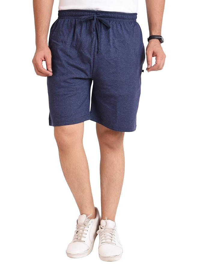 Neo Garments Men's Cotton Regular Casual Short Pant with Pocket