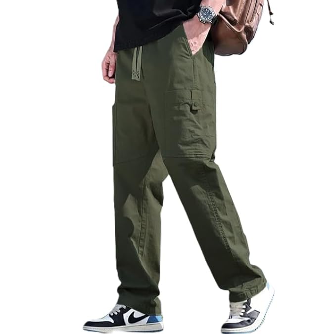 LOUIS SENSE Men's Loose Pants