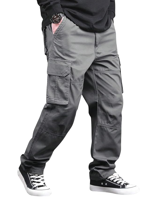 Lymio Men Cargo Pants Cotton || Cargos for Men || Cargo Pants (Cargo-46-49)