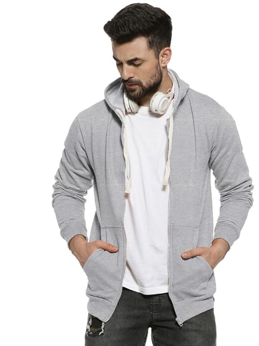 LAZYCHUNKS Regular Fit Full Sleeves Sports Winter Gym Workout Running Travel Traveling Hooded Neck S