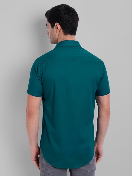 GARRY RICHARDS Men's 100% Cotton Half Sleeves Regular Fit Shirt