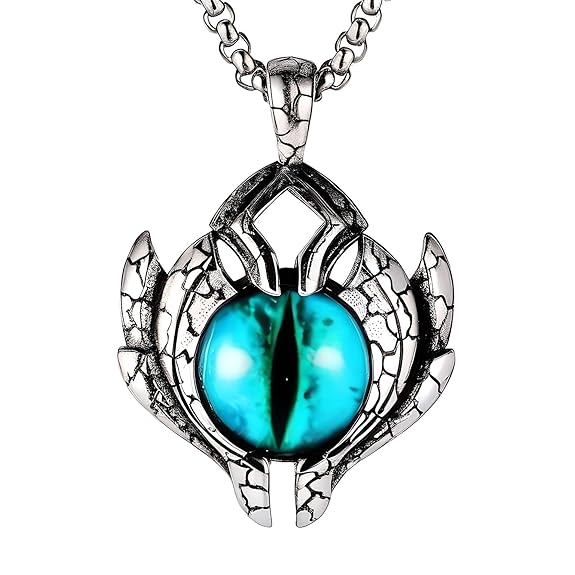 THE MEN THING Alloy Pendant with Pure Stainless Steel 24inch Round Box Chain, European trending Styl