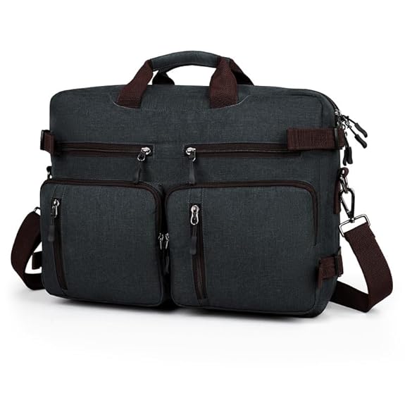 FATMUG Laptop Bag For Men - Convertible Backpack For Office And Travel (Multi Colour - Oxford Fabric