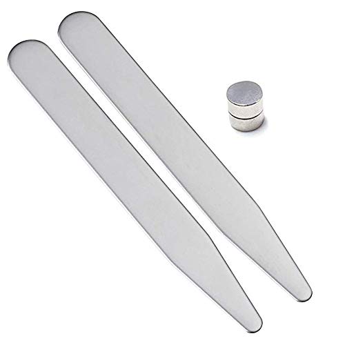 Yellow Chimes Collar Stays for Men Magnetic Collar Stays Collar Bones Stiffners Shirt Accessories fo