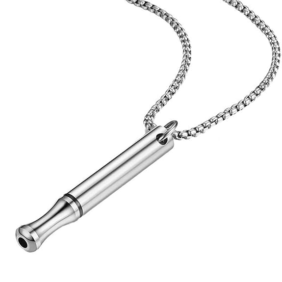 Chuppinz Pendant for Men and Women, Anxiety Stress Relief Necklace, Stylish Silver Necklace, Formal 